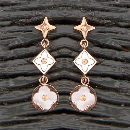 Vutto Rose Gold Drop Earring